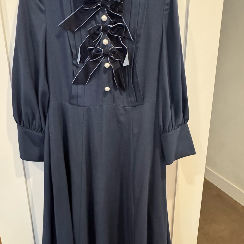 Halogen and Atlanta Pacific collaboration dress